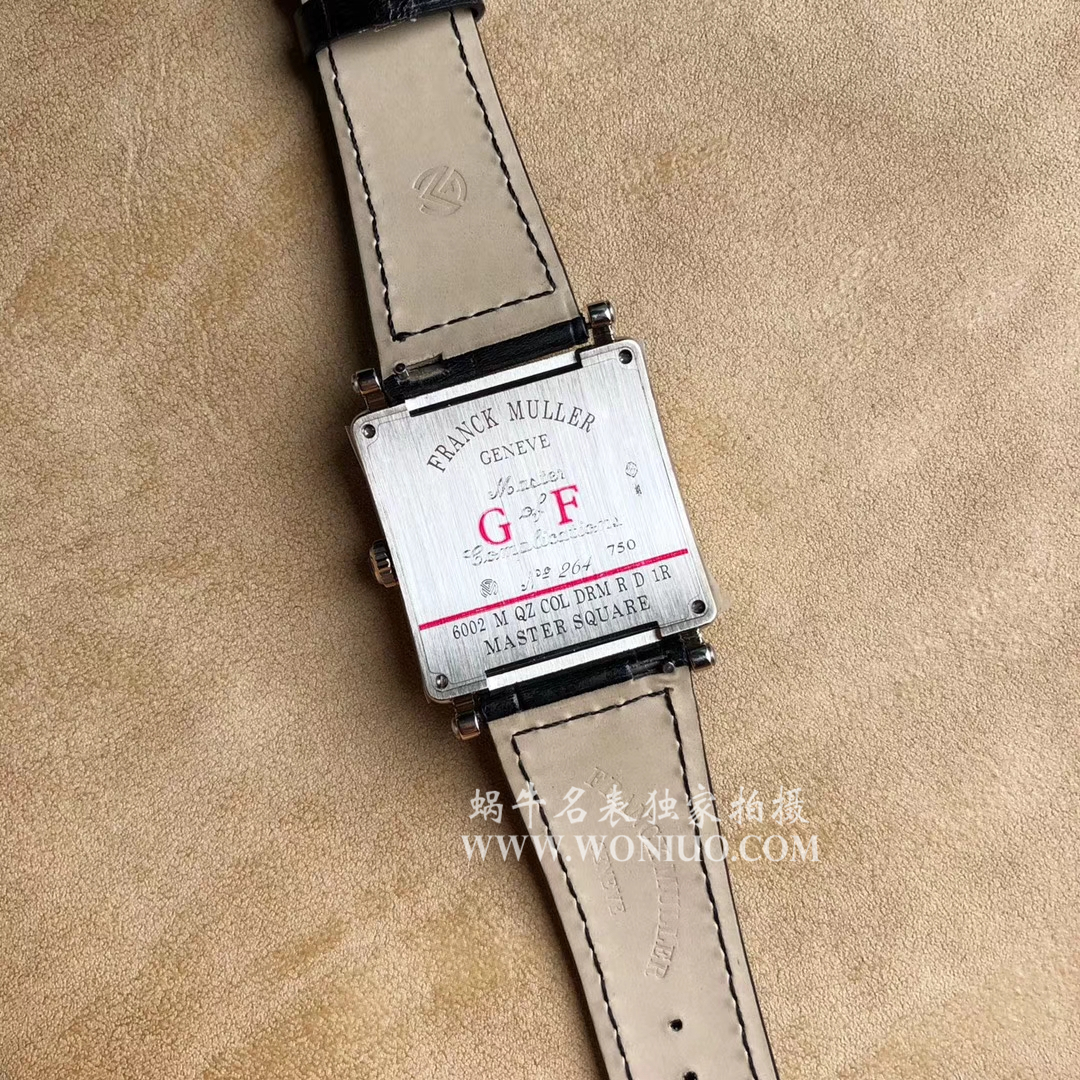   GF工艺新极致——最强女表  Franck Muller法穆兰MASTER SQUARE系列6002 M QZ女士石英腕表 / FL024