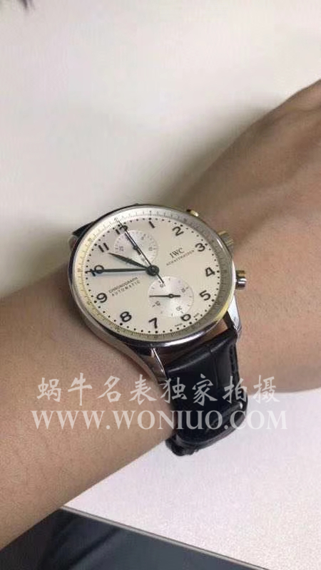   视频测评    YL厂V7版本  万国葡萄牙计时系列IW371417腕表（葡计烧钢蓝针） / WG275