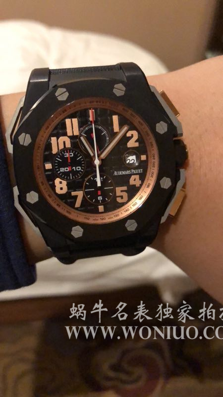   JF厂爱彼皇家橡树离岸型系列施瓦辛格26378IO.OO.A001KE.01腕表 / AP074