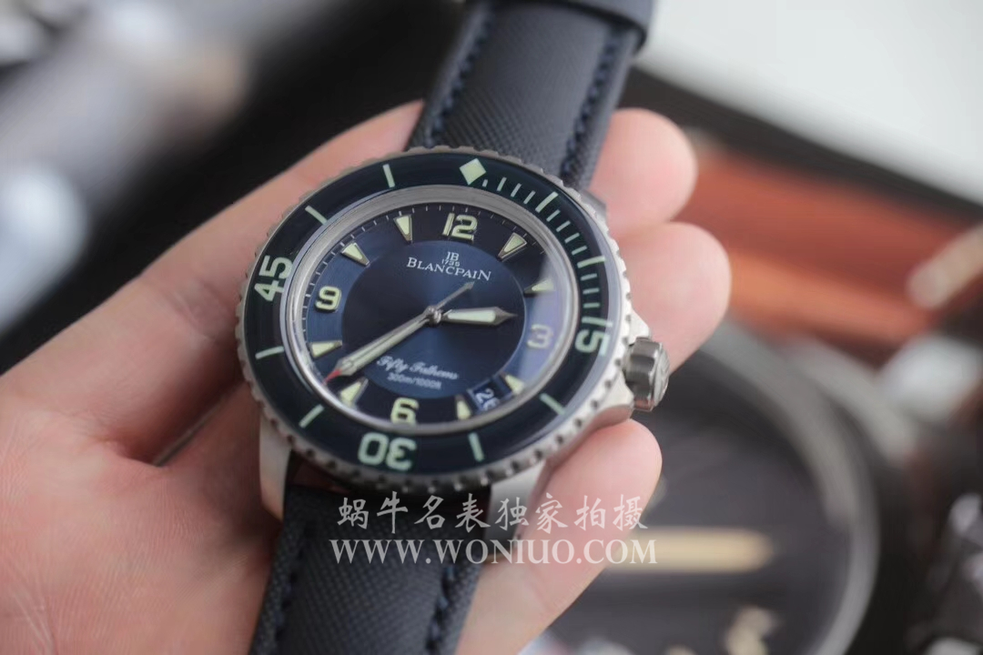   ZF  宝珀五十噚系列5015-12B40-O52A蓝面背透腕表 / BP038