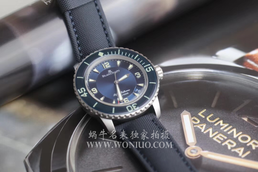   ZF  宝珀五十噚系列5015-12B40-O52A蓝面背透腕表 / BP038