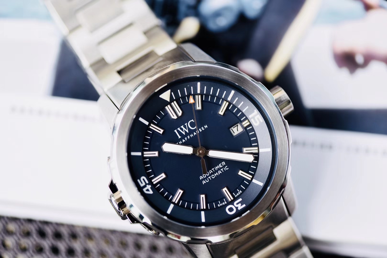   视频测评  万国海洋时计系列CHRONOGRAPH计时IW329001腕表 / WG165