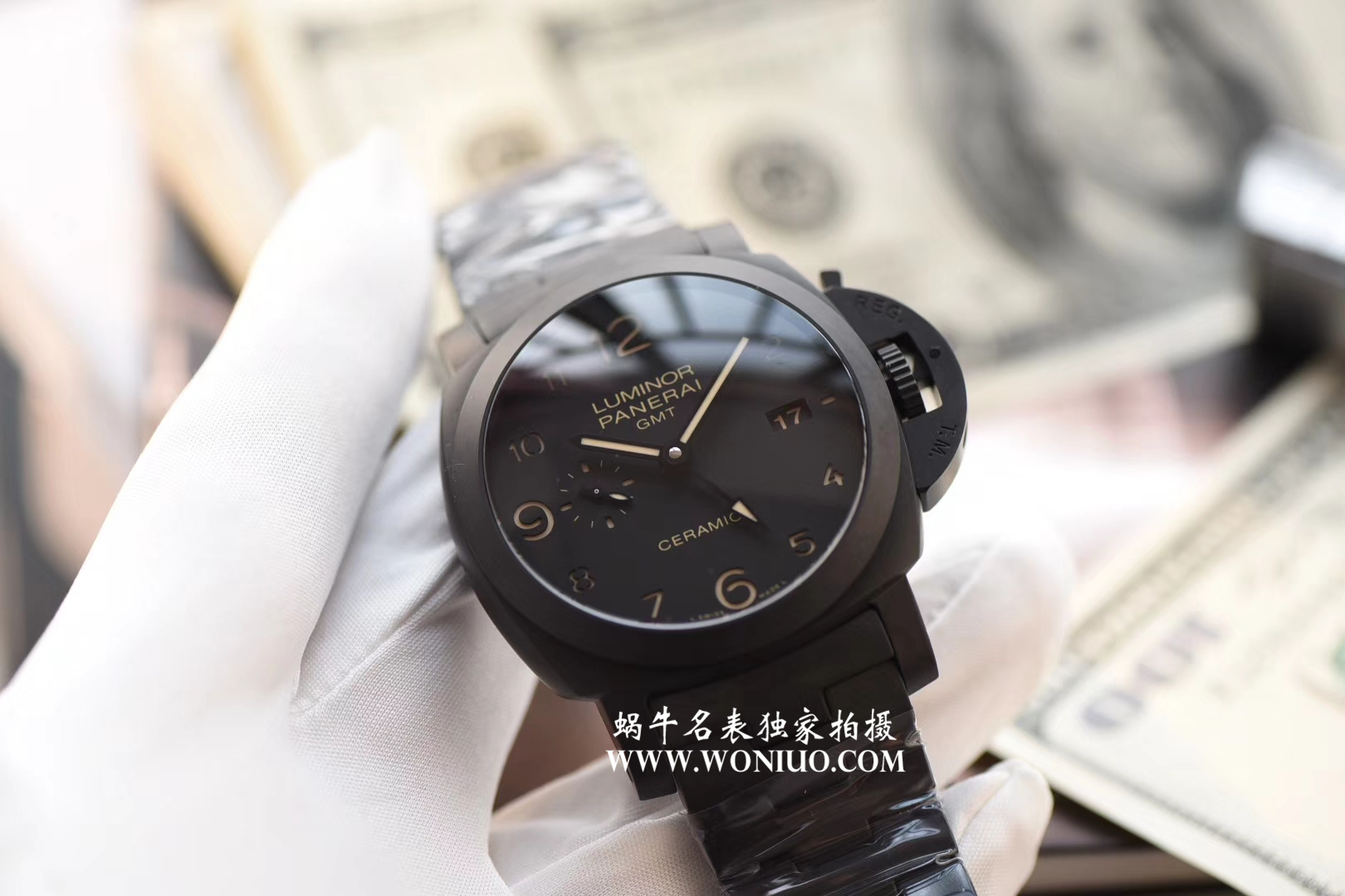视频评测VS  沛纳海LUMINOR 1950系列PAM00438全陶瓷腕表 / VSBFPAM00438