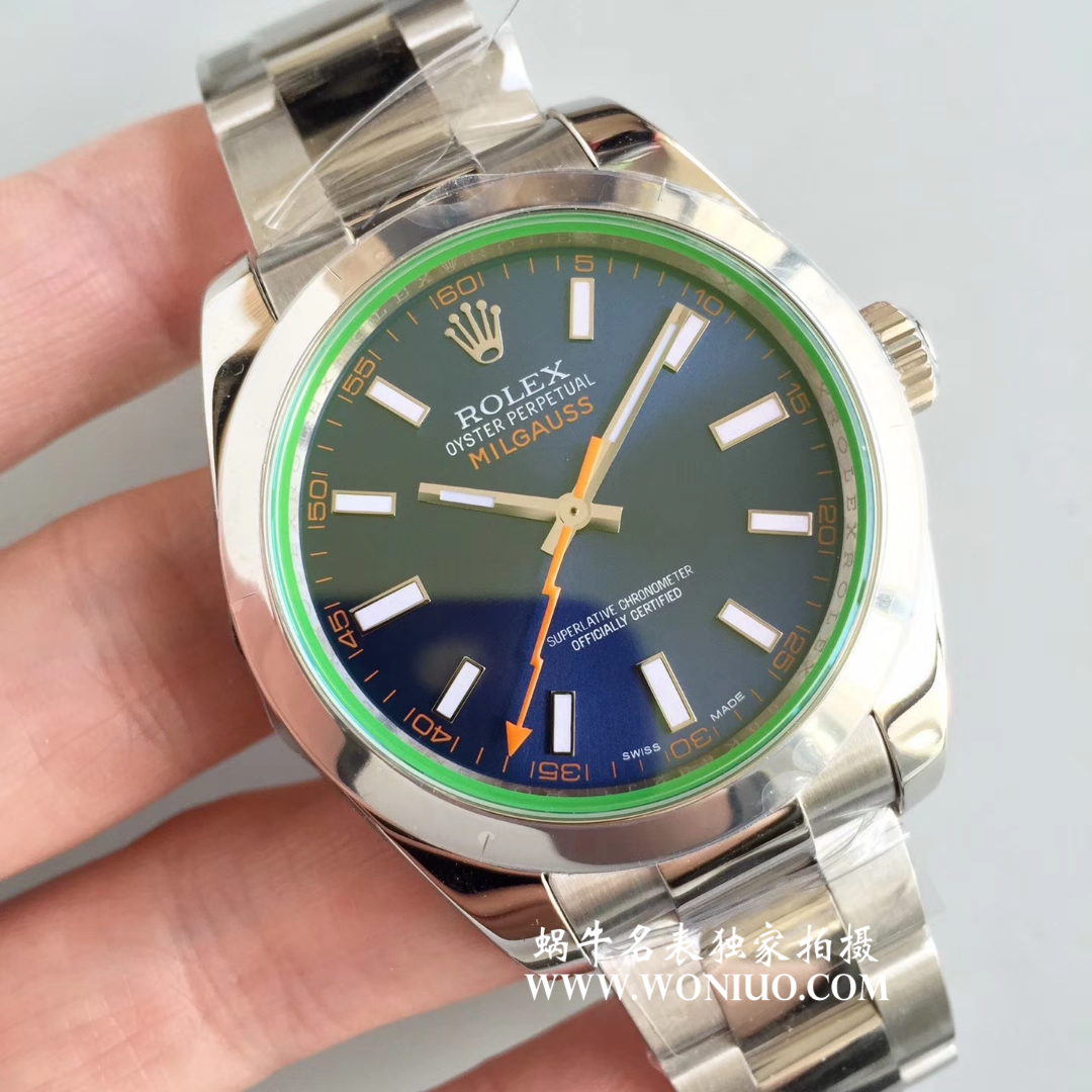   AR  劳力士116400-GV-72400蓝盘腕表《蓝面闪电》116400-GV-72400黑盘腕表《黑面闪电》 / R206