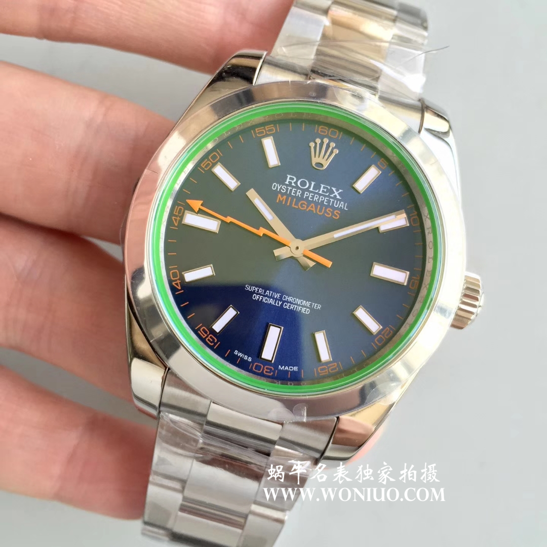   AR  劳力士116400-GV-72400蓝盘腕表《蓝面闪电》116400-GV-72400黑盘腕表《黑面闪电》 / R206