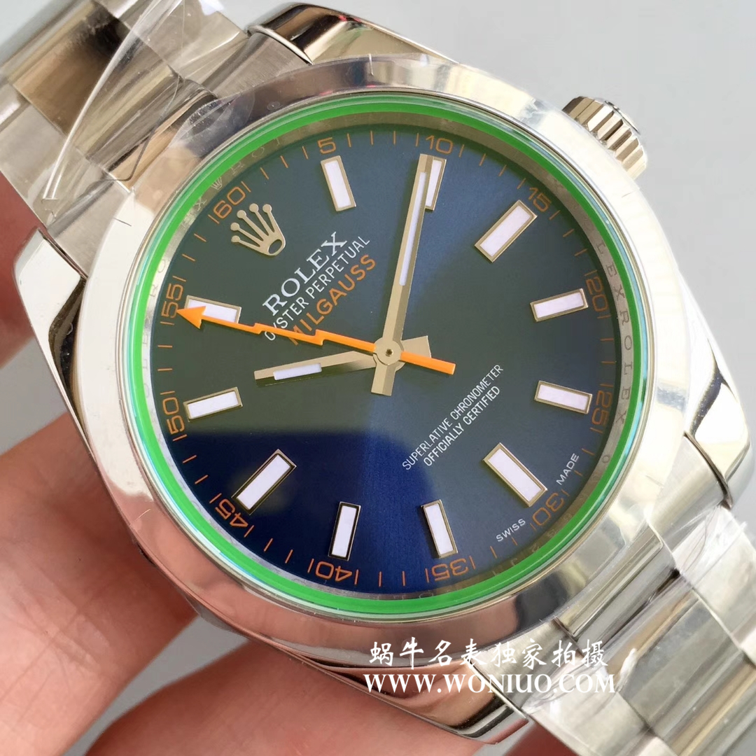   AR  劳力士116400-GV-72400蓝盘腕表《蓝面闪电》116400-GV-72400黑盘腕表《黑面闪电》 / R206
