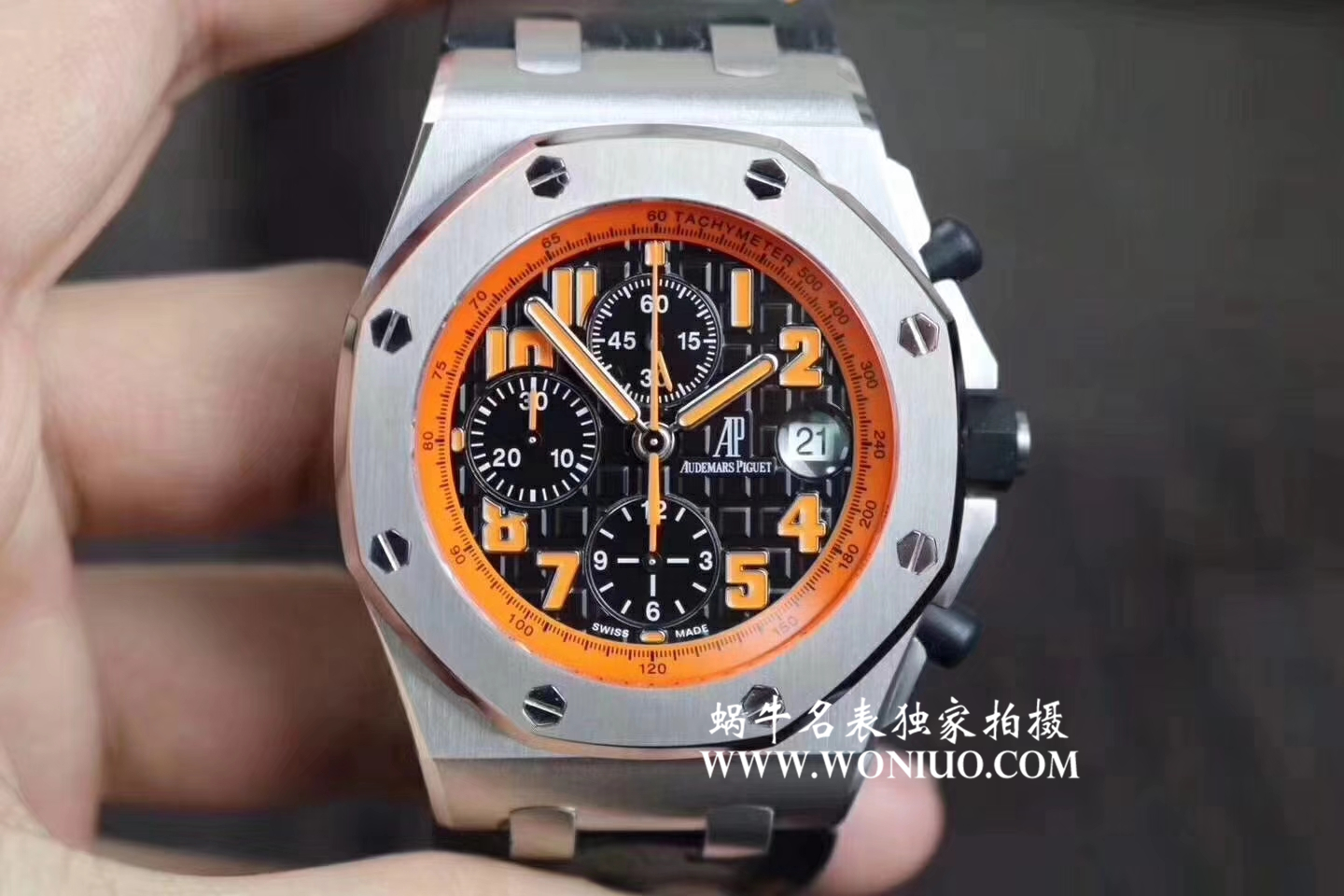   JF厂爱彼皇家橡树离岸型系列《橙面火焰“火山”》26170ST.OO.D101CR.01腕表 / APCD049