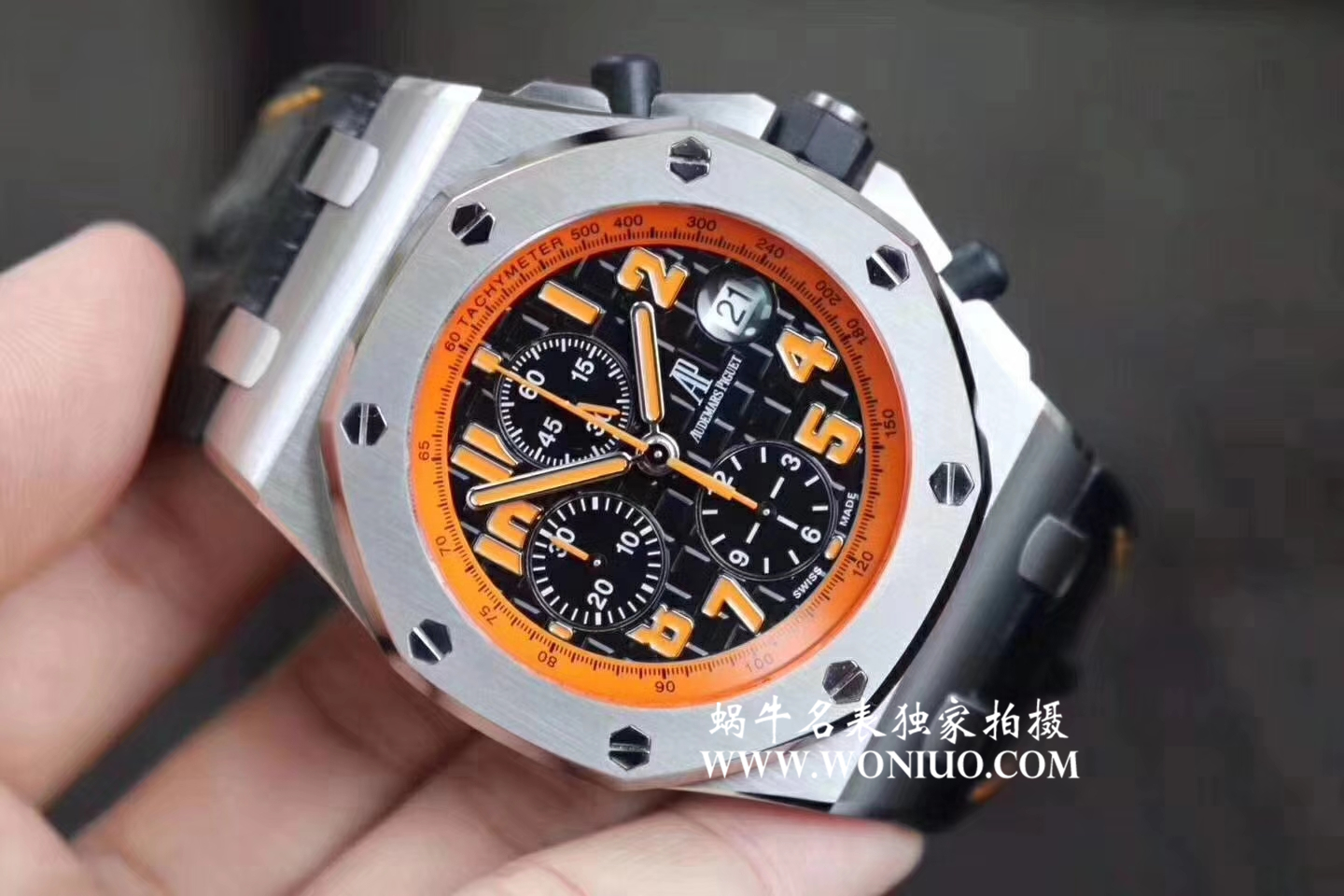   JF厂爱彼皇家橡树离岸型系列《橙面火焰“火山”》26170ST.OO.D101CR.01腕表 / APCD049