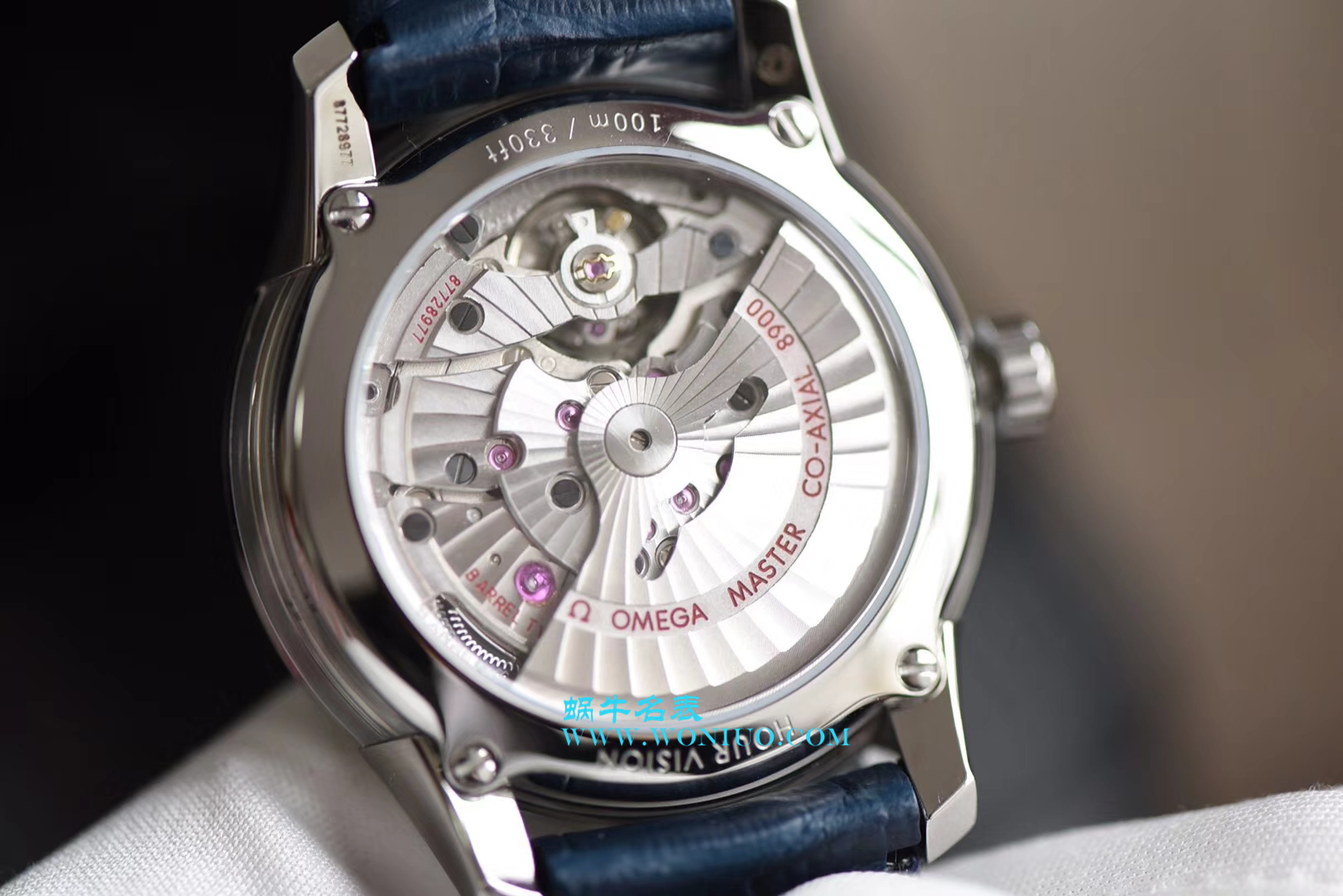   3S  欧米茄碟飞HOUR VISION腕表系列433.33.41.21.03.001腕表(明亮之蓝)  / M316