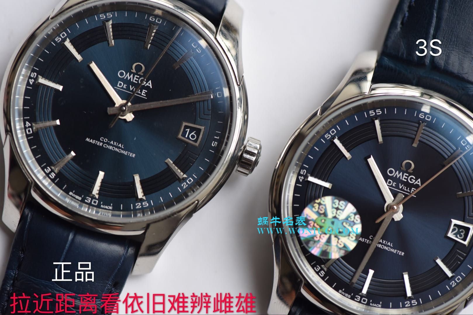   3S  欧米茄碟飞HOUR VISION腕表系列433.33.41.21.03.001腕表(明亮之蓝)  / M316