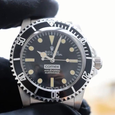   独家视频介绍  Rolex Submariner COMEX劳力士COMEX复古系列