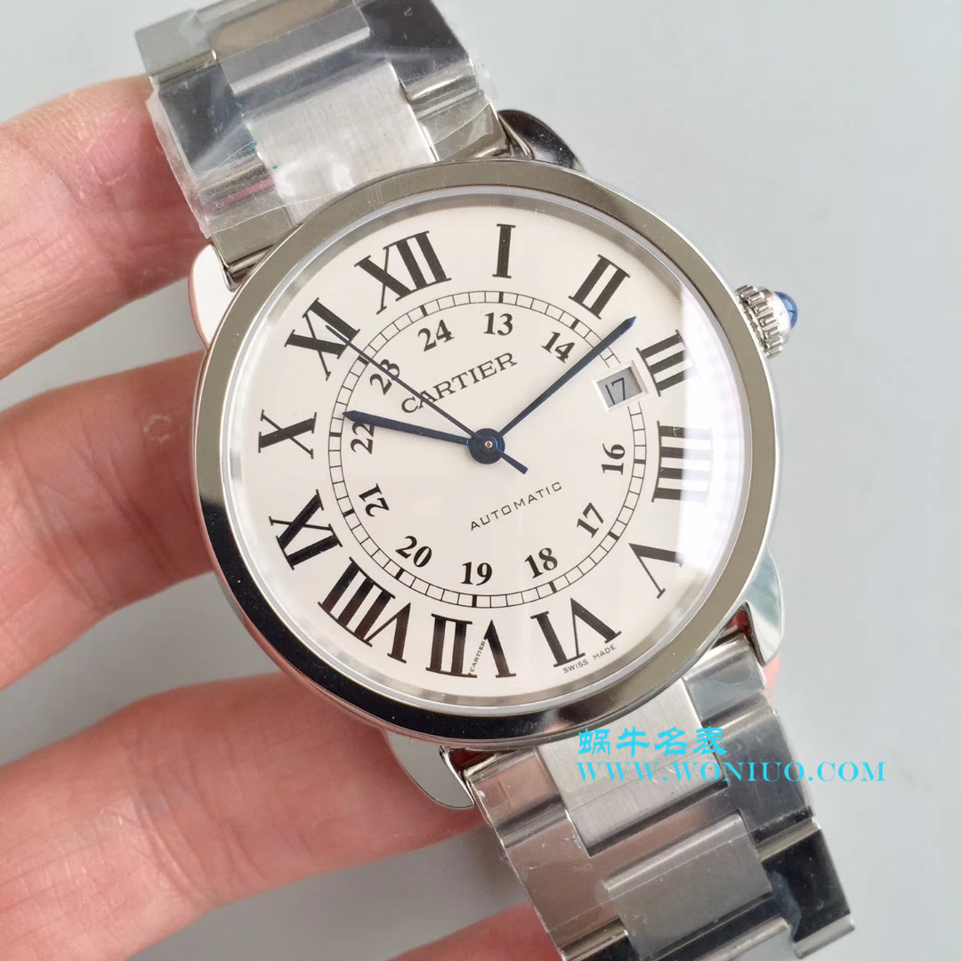   ZF手表  卡地亚RONDE DE CARTIER伦敦SOLO系列W6701010腕表 / K068