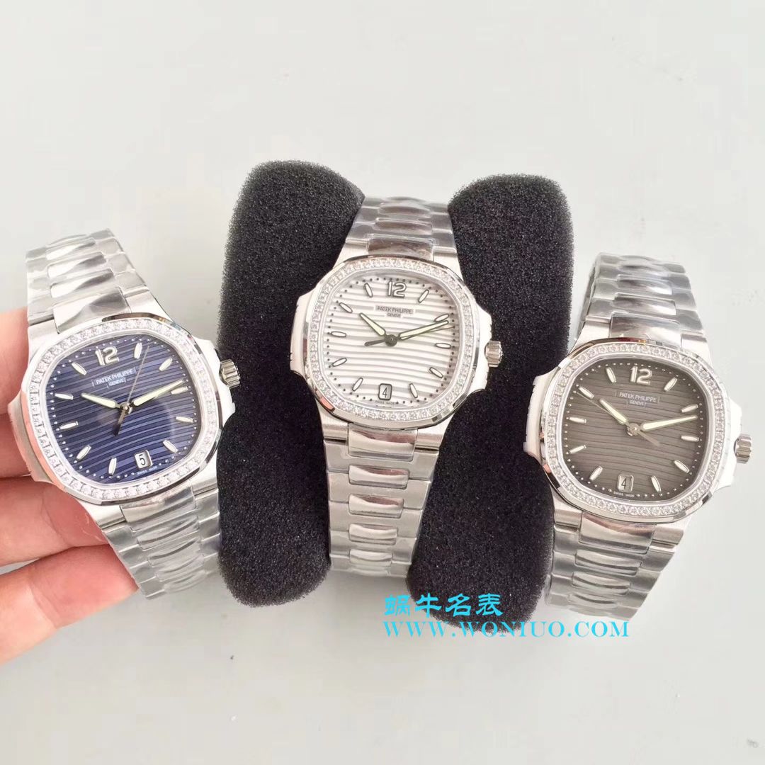   PF  百达翡丽运动系列7018/1A-001、7018/1A-010、7018/1A-011(鹦鹉螺女表) / BD163