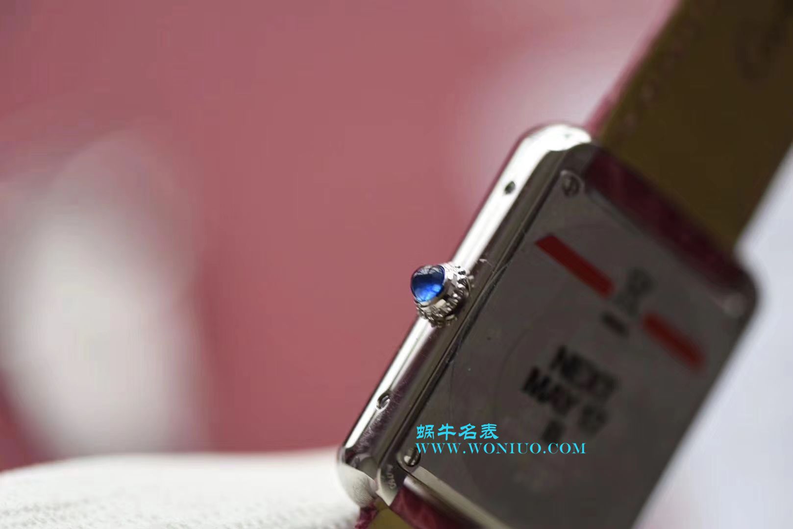 视频测评K11厂卡地亚坦克系列 W5200000 粉面女士石英腕表 / KAD008   视频测评K11厂卡地亚坦克系列 W5200000 粉面女士石英腕表 / KAD008
