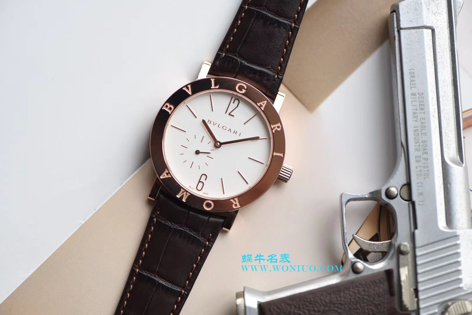   台湾厂宝格丽BVLGARI∙BVLGARI系列102358 BBP41WGLXT腕表 / BZ018