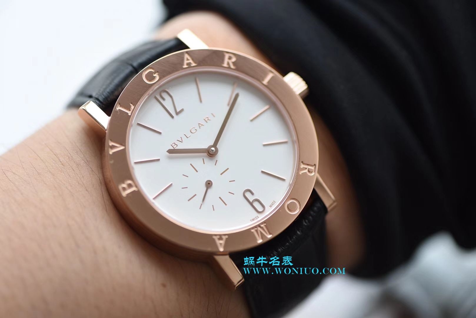   台湾厂宝格丽BVLGARI∙BVLGARI系列102358 BBP41WGLXT腕表 / BZ018