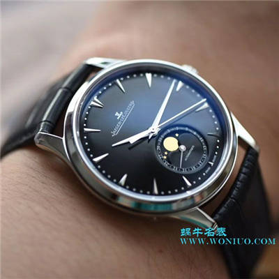 ZF  厚积“薄”发 年度大作   ZF新品，积家月相大师系列1368470《黑面》、Q1368420《白面》腕表