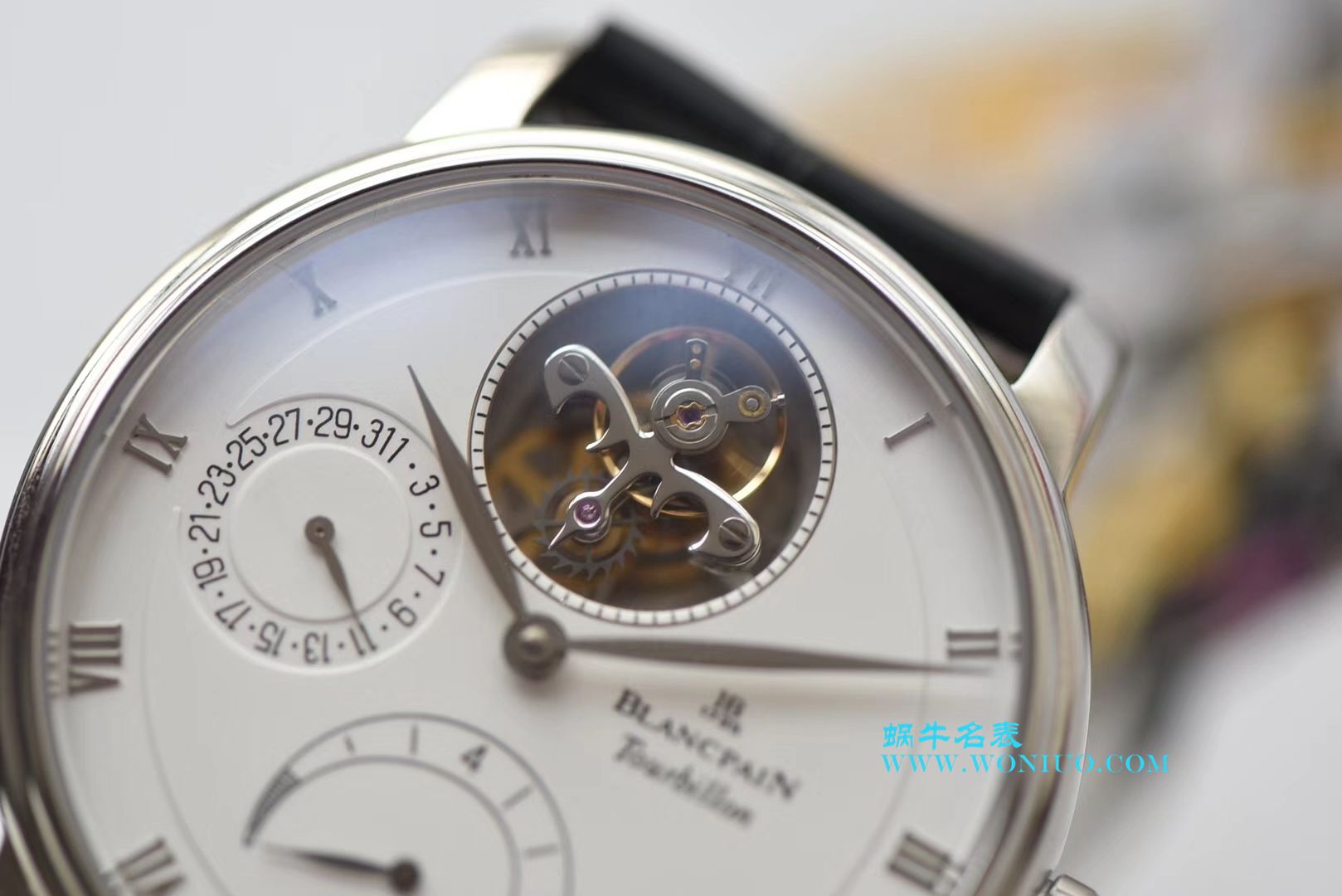   JB  宝珀升级宝珀经典系列6025-1542-55B陀飞轮腕表 / BPCE030