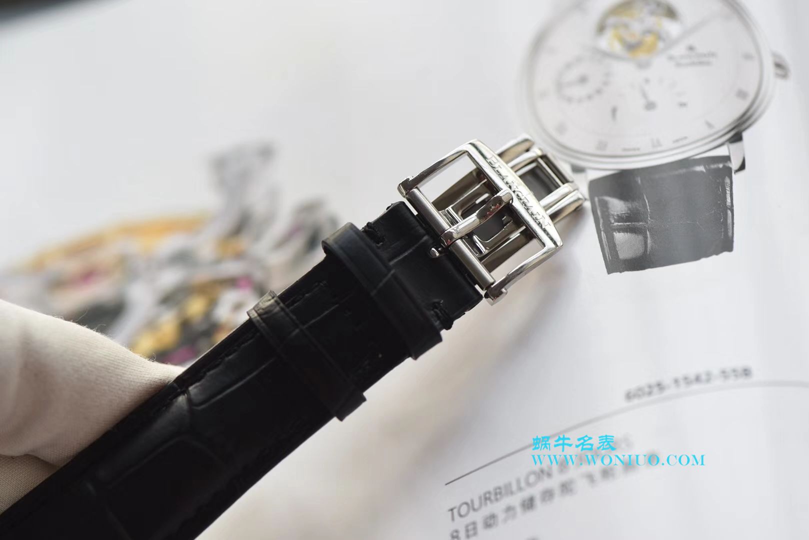  JB  宝珀升级宝珀经典系列6025-1542-55B陀飞轮腕表 / BPCE030
