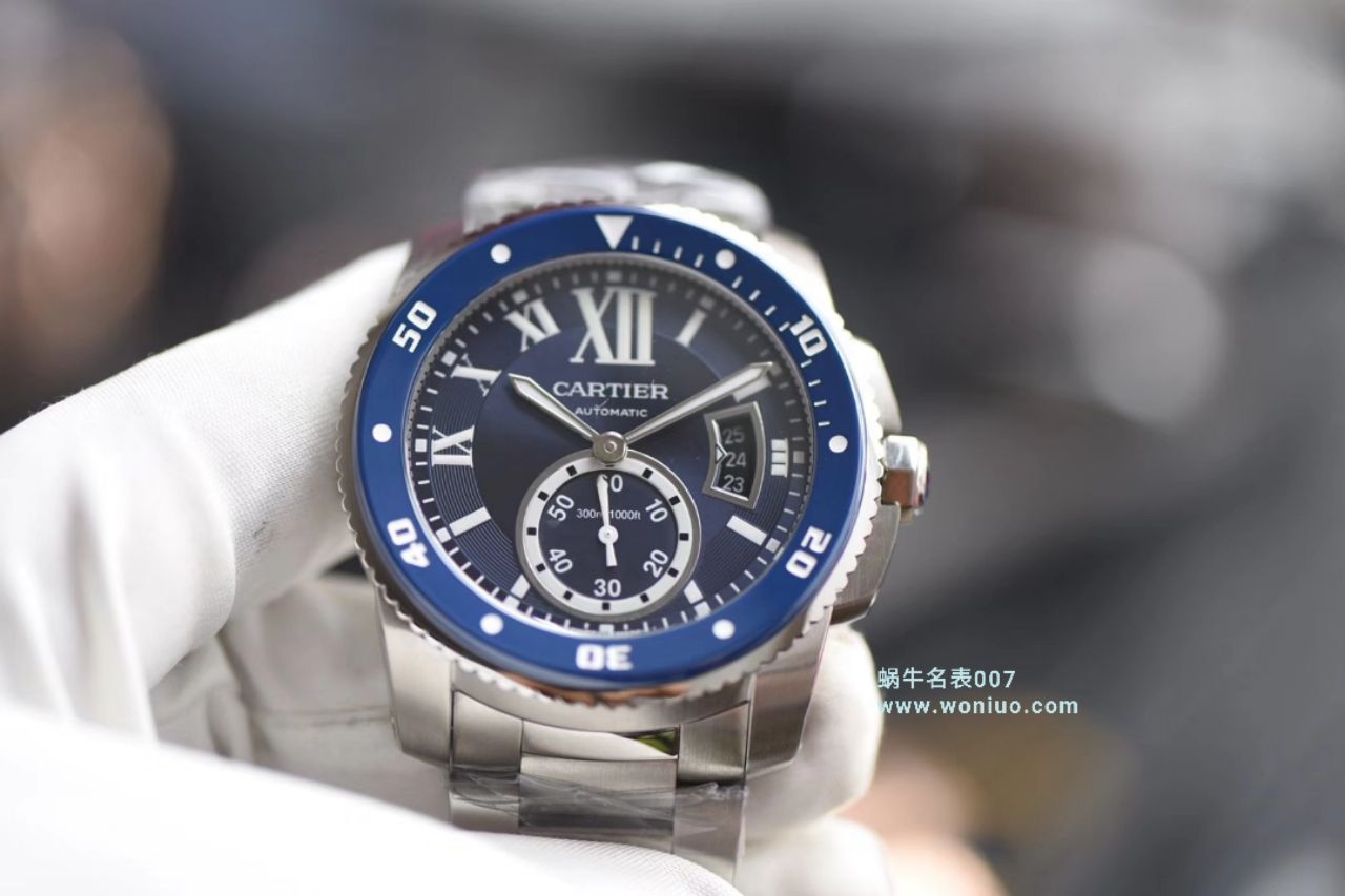   JF  卡地亚卡历博/卡利博CALIBRE DE CARTIER 系列WSCA0011腕表钢带款 / KDY076