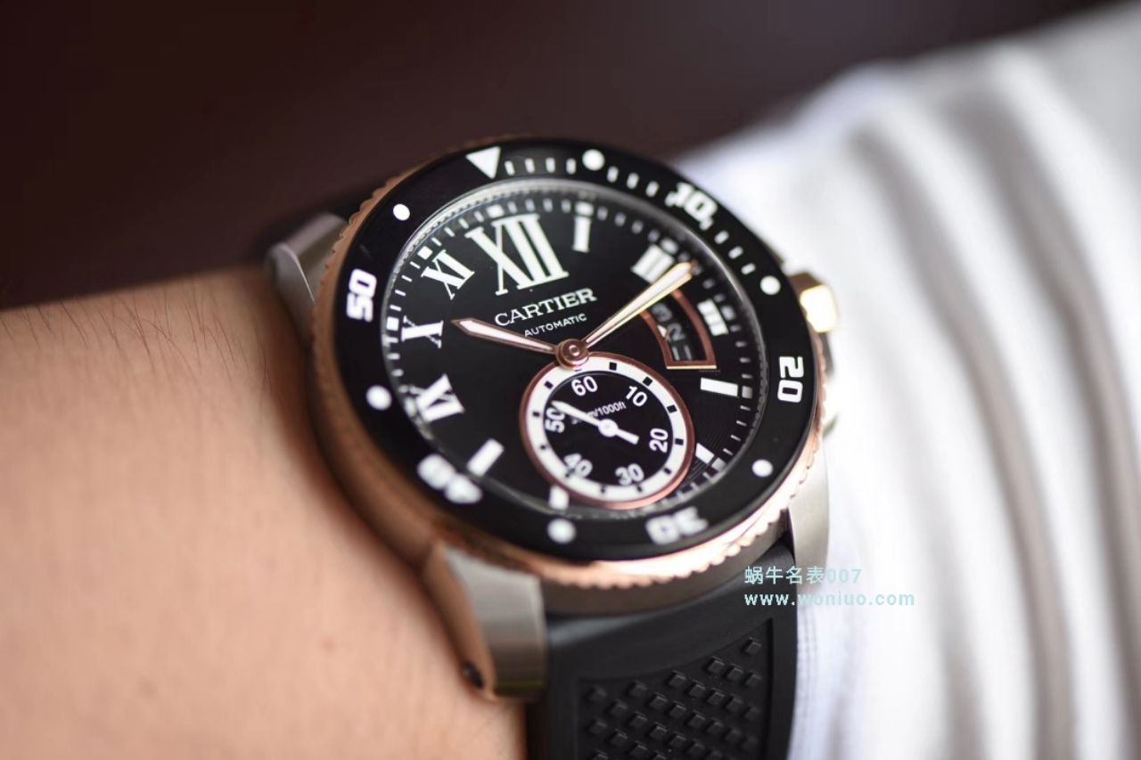   JF厂卡地亚卡历博/卡利博CALIBRE DE CARTIER 系列W7100052腕表 / K075
