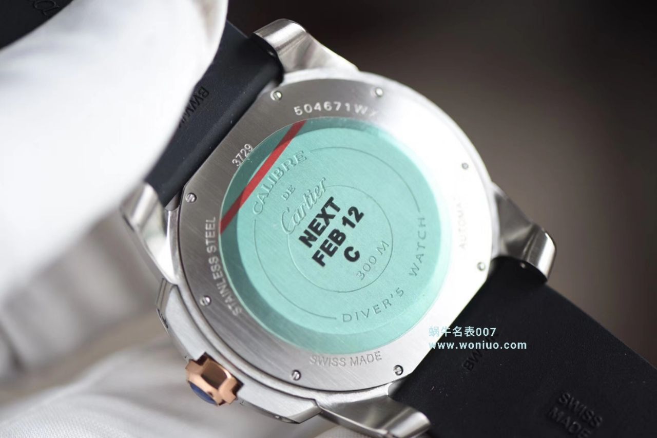   JF厂卡地亚卡历博/卡利博CALIBRE DE CARTIER 系列W7100052腕表 / K075