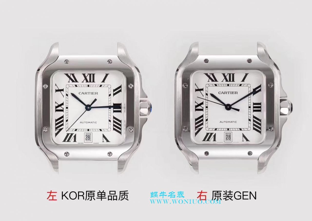 KOR  卡地亚桑托斯山度士系列WSSA0009腕表 / K162   KOR  卡地亚桑托斯山度士系列WSSA0009腕表 / K162