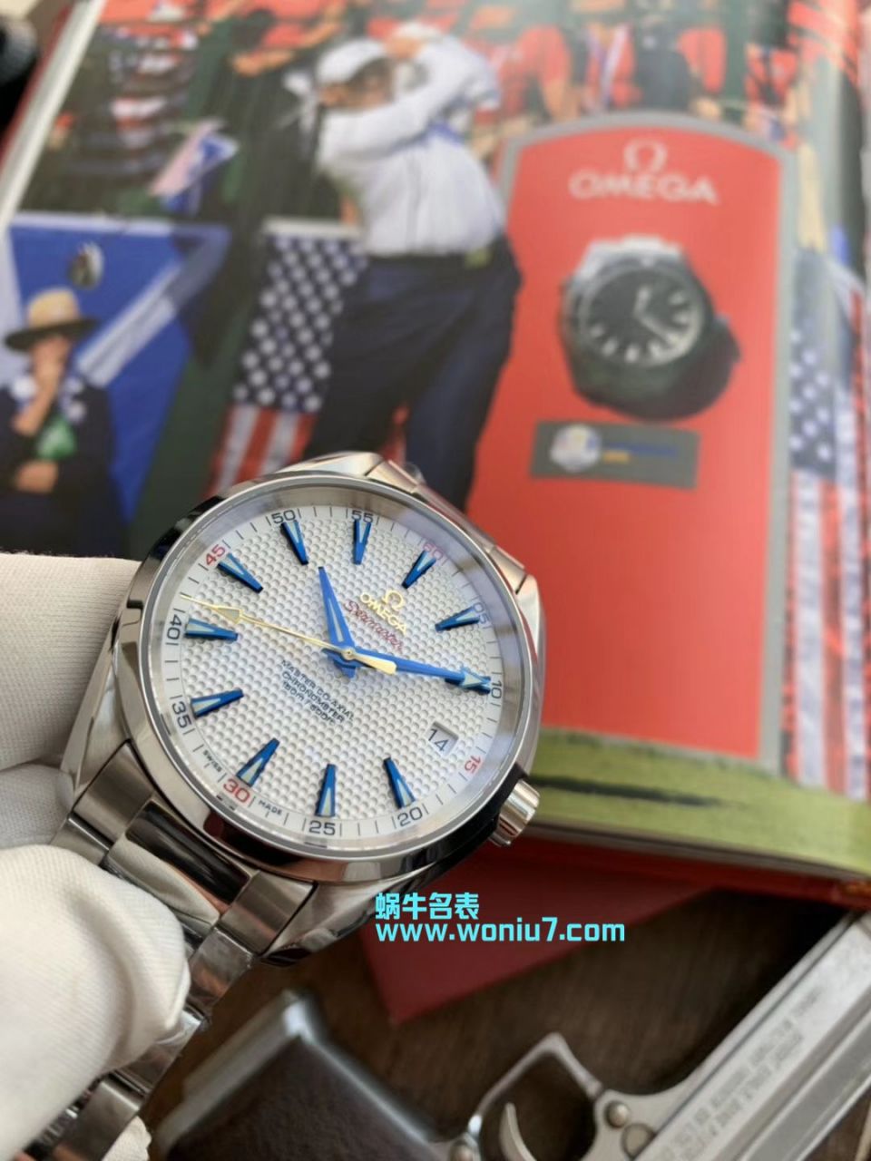   VS  欧米茄海马系列Aqua Terra“莱德杯”高尔夫231.10.42.21.02.005限量版腕表 / M358