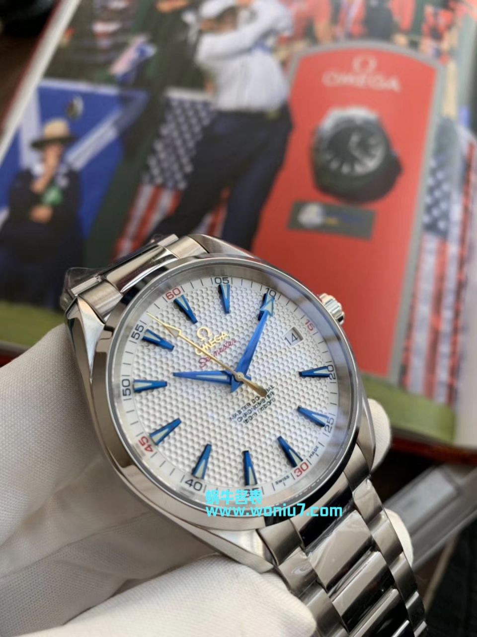  VS  欧米茄海马系列Aqua Terra“莱德杯”高尔夫231.10.42.21.02.005限量版腕表 / M358