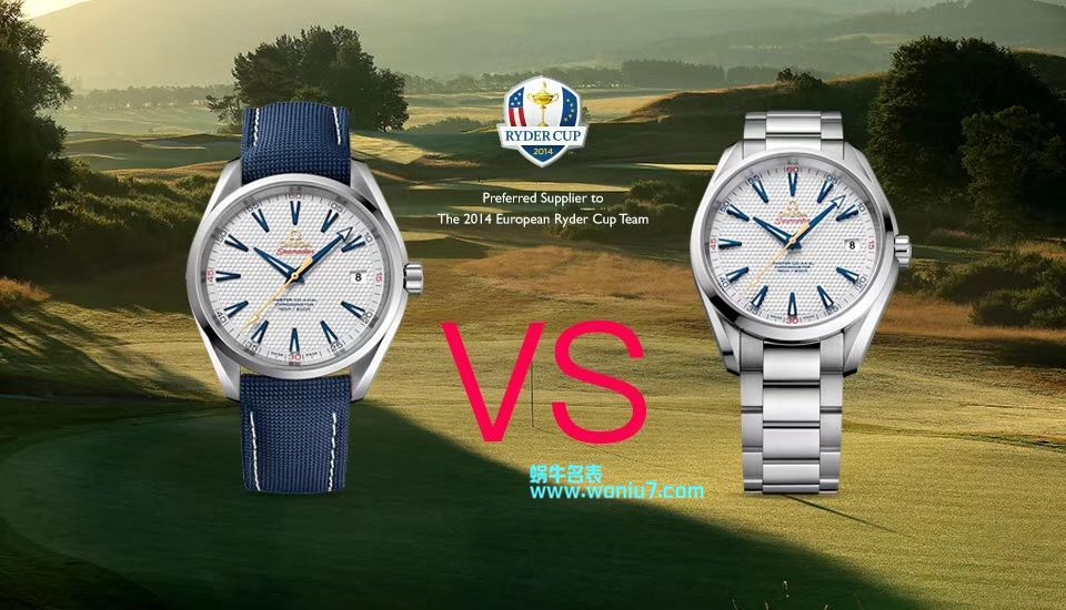   VS  欧米茄海马系列Aqua Terra“莱德杯”高尔夫231.10.42.21.02.005限量版腕表 / M358