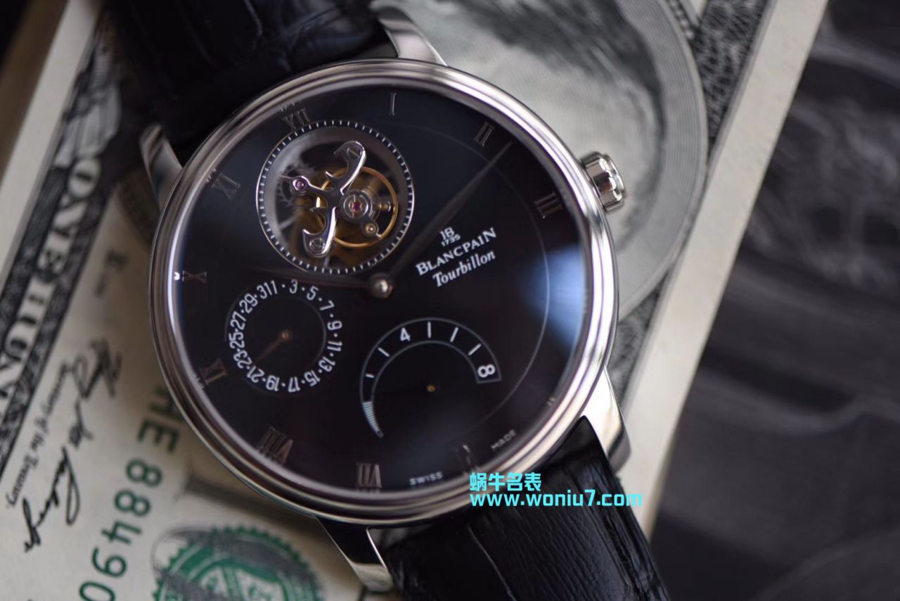   JB出品  宝珀经典系列6900-3430-55b真陀飞轮腕表 / BP055