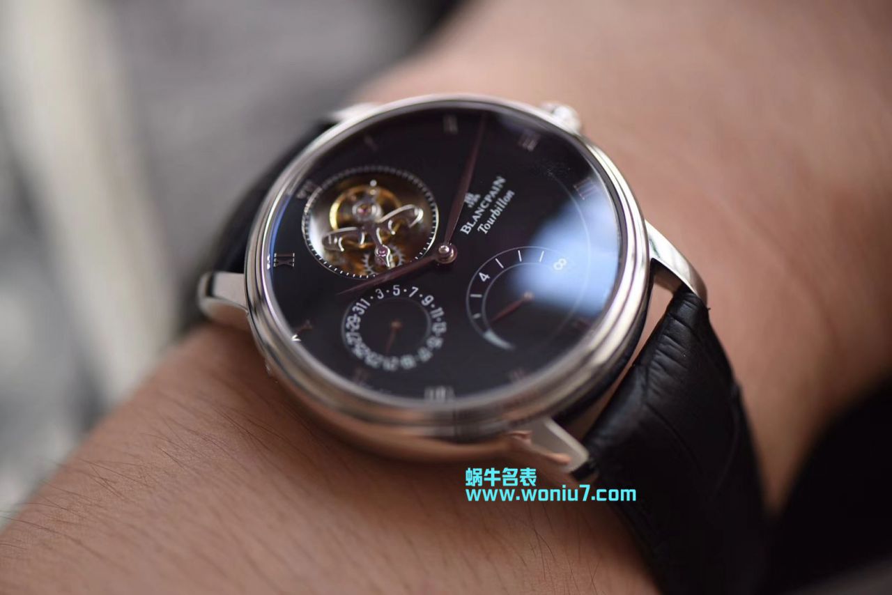   JB出品  宝珀经典系列6900-3430-55b真陀飞轮腕表 / BP055