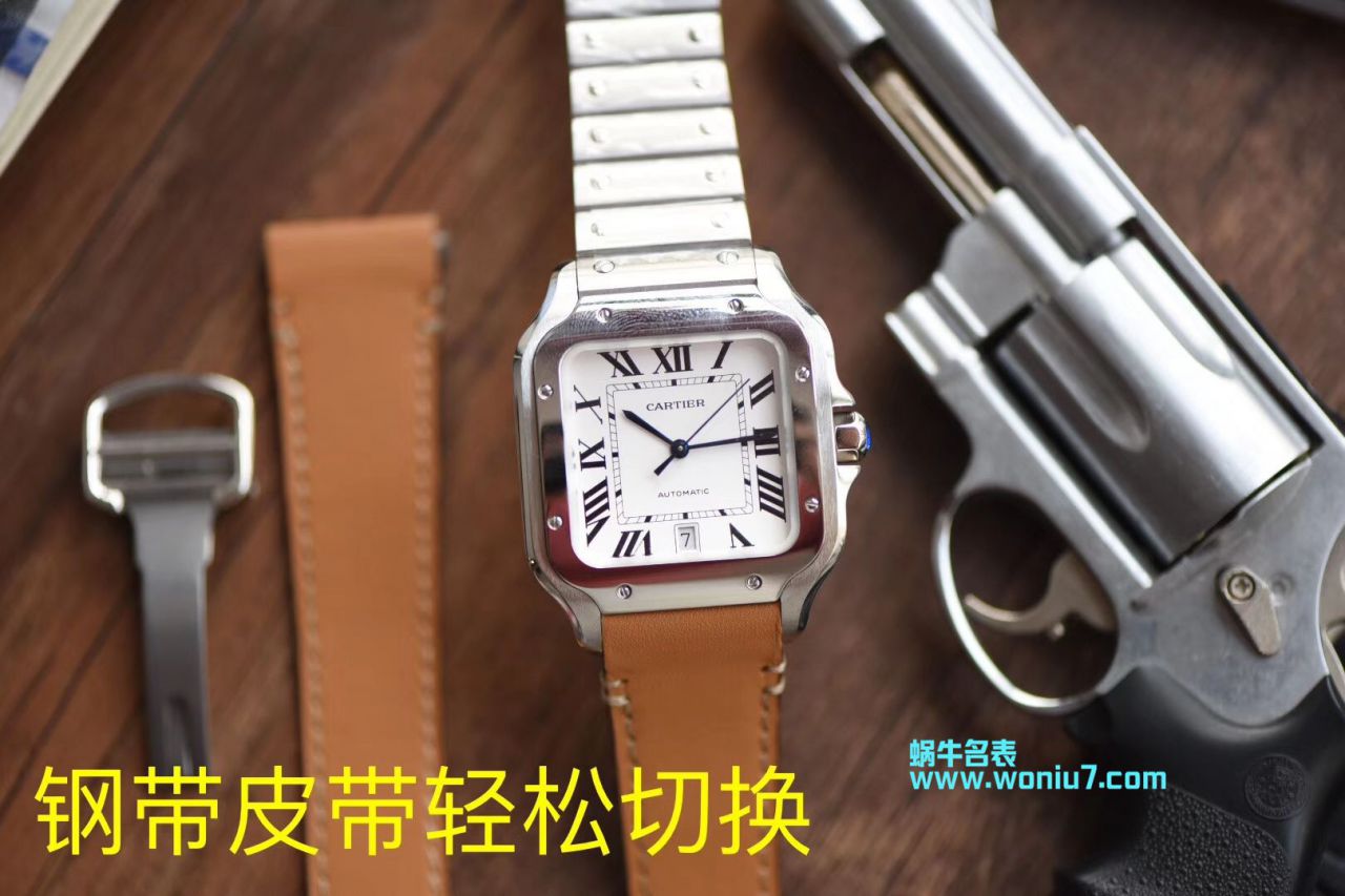 KOR  卡地亚桑托斯山度士系列WSSA0009腕表 / K162   KOR  卡地亚桑托斯山度士系列WSSA0009腕表 / K162