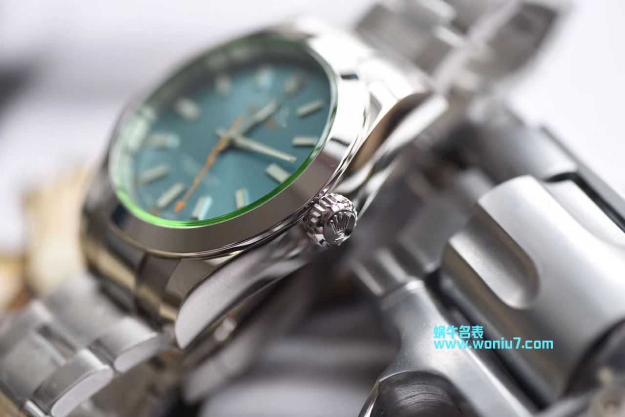   DJ  劳力士MILGAUSS系列116400-GV-72400蓝盘腕表(绿玻璃) / R246