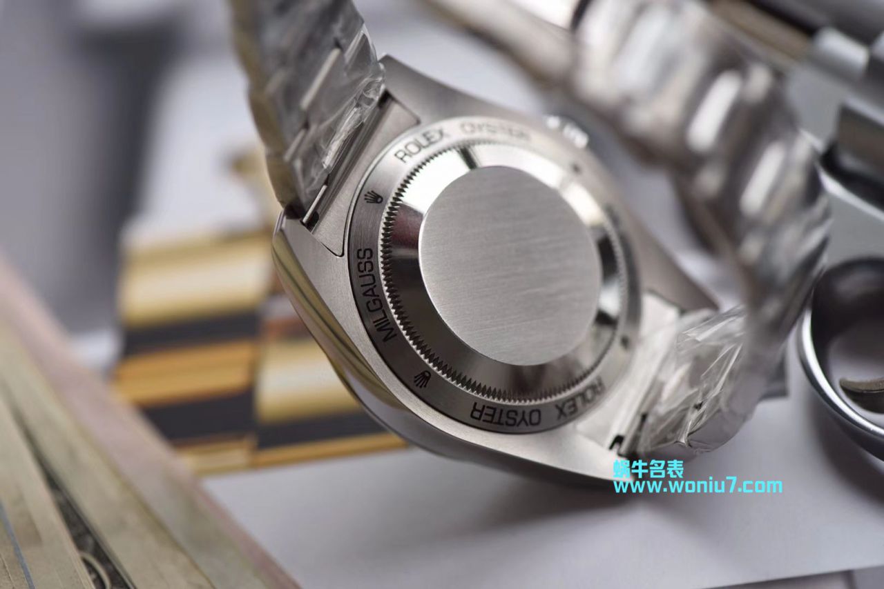   DJ  劳力士MILGAUSS系列116400-GV-72400蓝盘腕表(绿玻璃) / R246