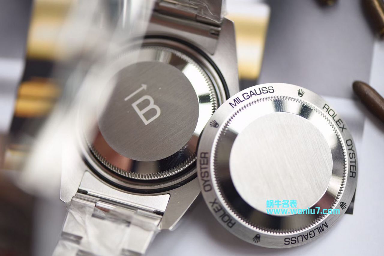   DJ  劳力士MILGAUSS系列116400-GV-72400蓝盘腕表(绿玻璃) / R246