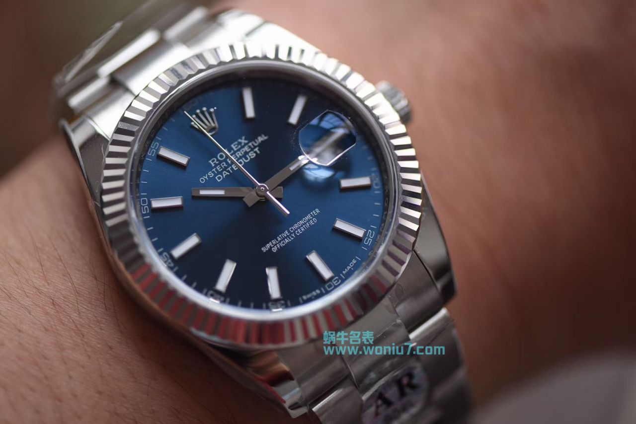   AR  劳力士日志型DATEJUST系列116334-72210蓝盘腕表904钢 / R252