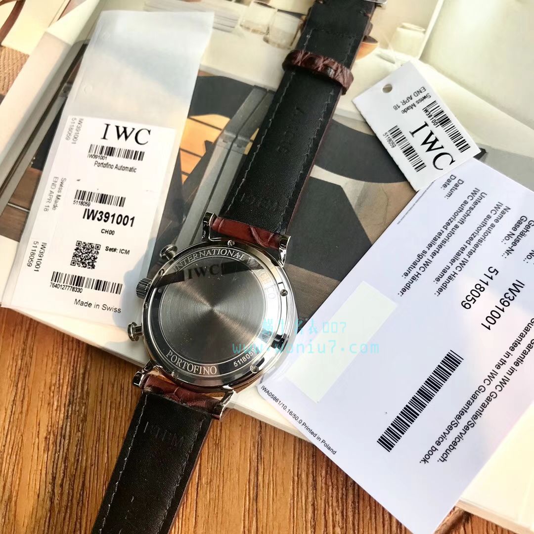   原单货  IWC万国表柏涛菲诺系列IW391001腕表 / WG179