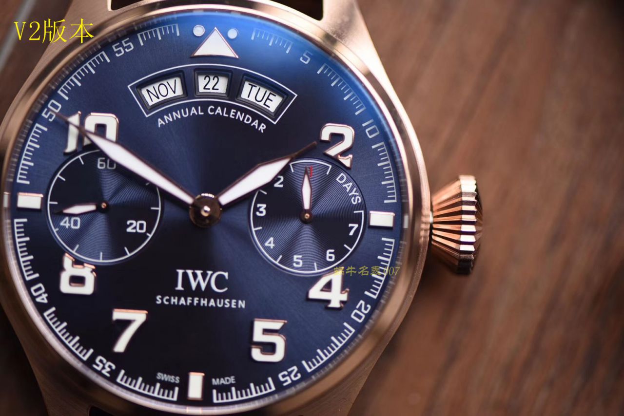   YL  IWC万国大型飞行员年历腕表“小王子”特别版系列 IW502701腕表 / WG270