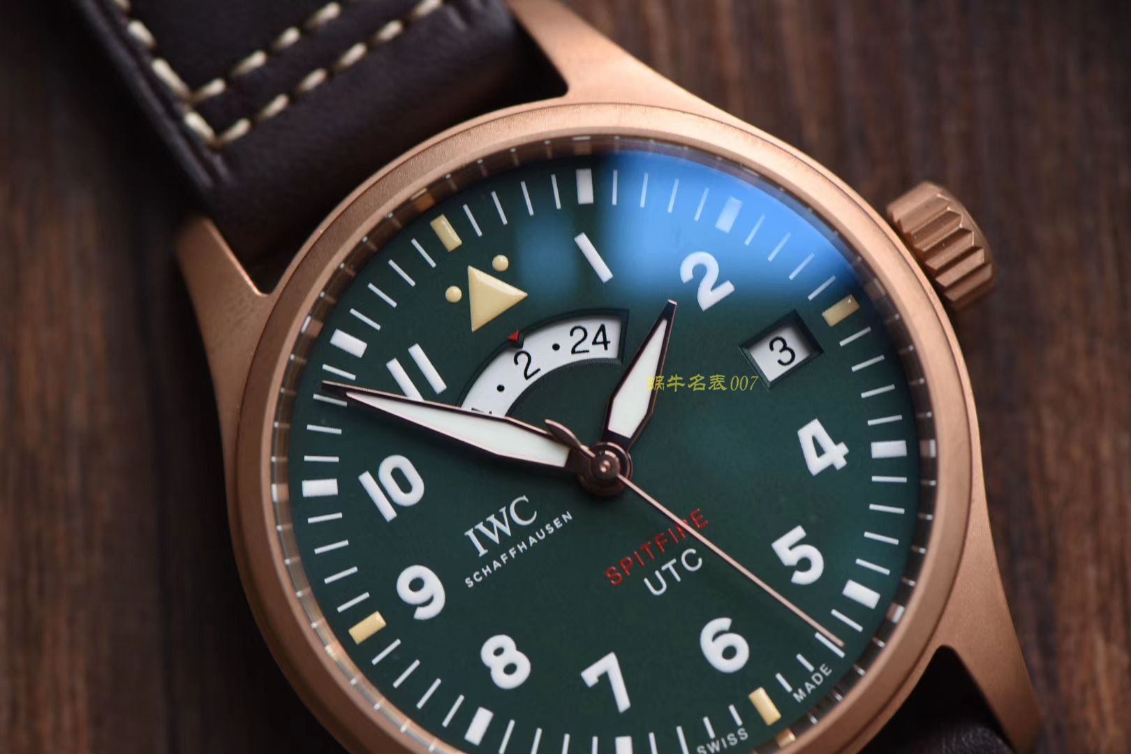   XF  IWC万国表飞行员系列IW327101腕表，青铜喷火战机飞行员 / WG187