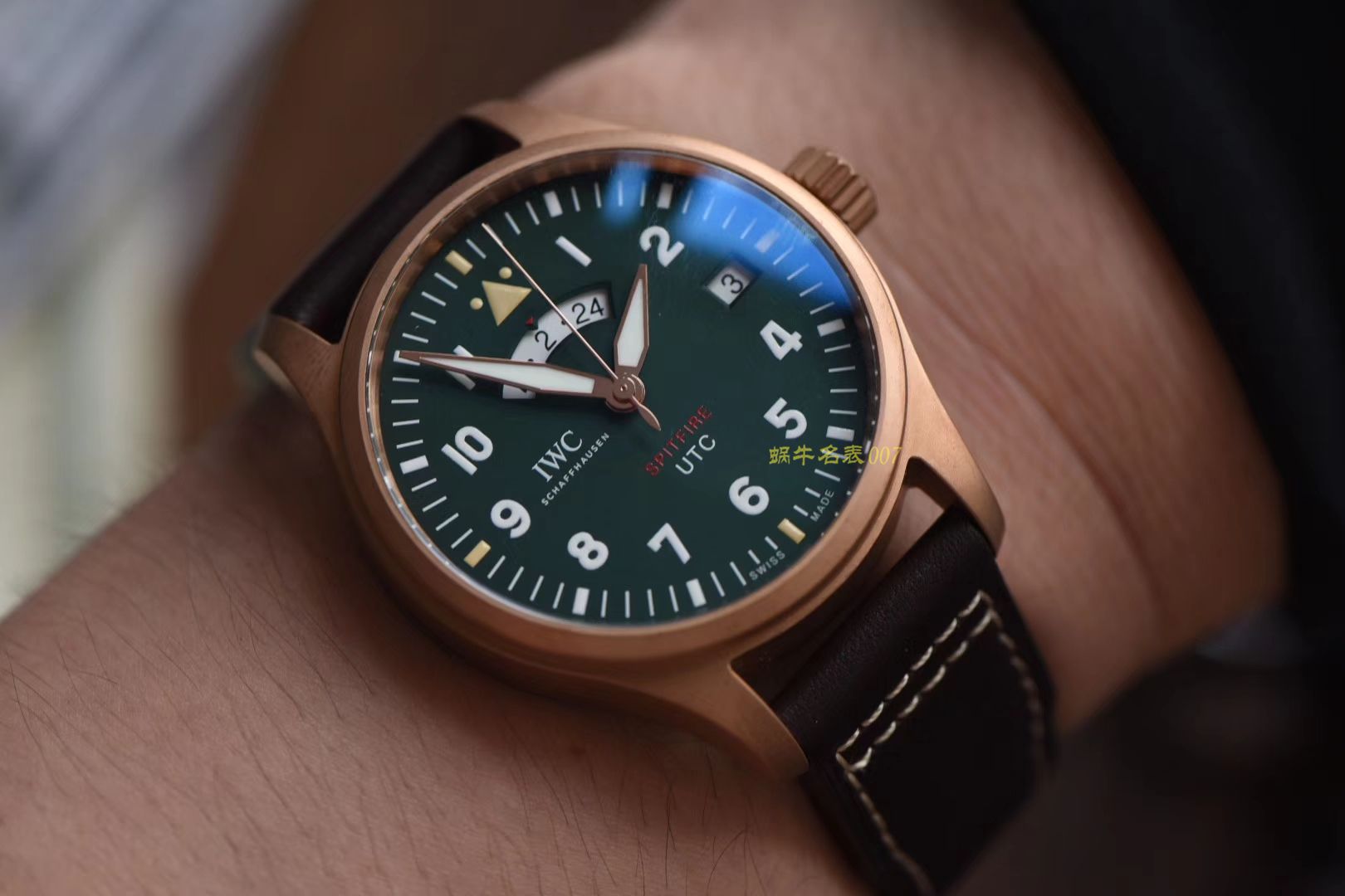   XF  IWC万国表飞行员系列IW327101腕表，青铜喷火战机飞行员 / WG187