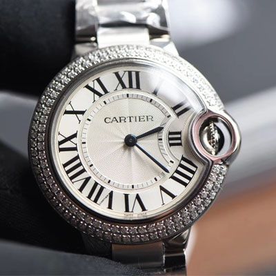 V6 出品 最高版本33mm蓝气球两圈钻 最高镶钻工艺(纯手工)女装