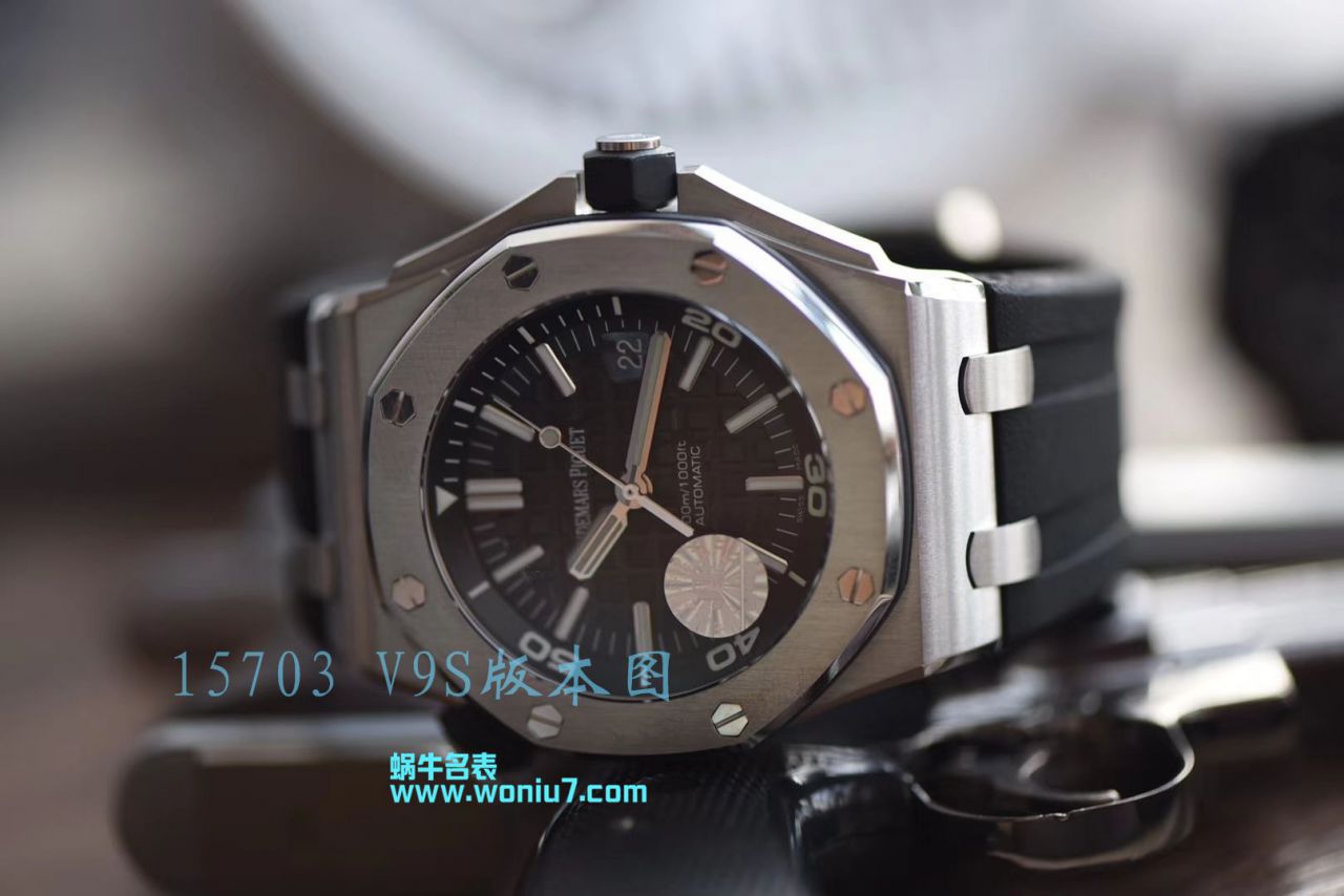   JF视频评测爱彼皇家橡树离岸型系列15703ST.OO.A002CA.01腕表，全新V9S超强版正式闪亮登场 / AP156