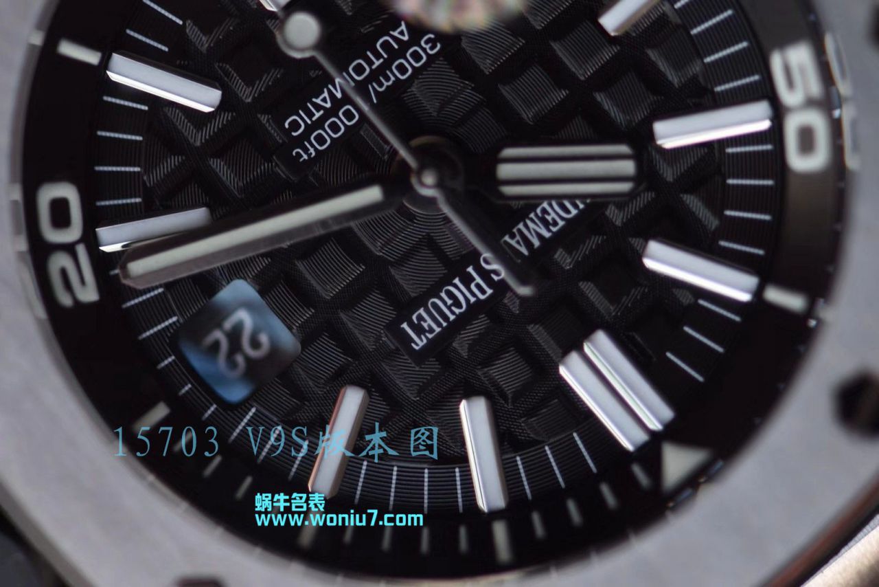   JF视频评测爱彼皇家橡树离岸型系列15703ST.OO.A002CA.01腕表，全新V9S超强版正式闪亮登场 / AP156