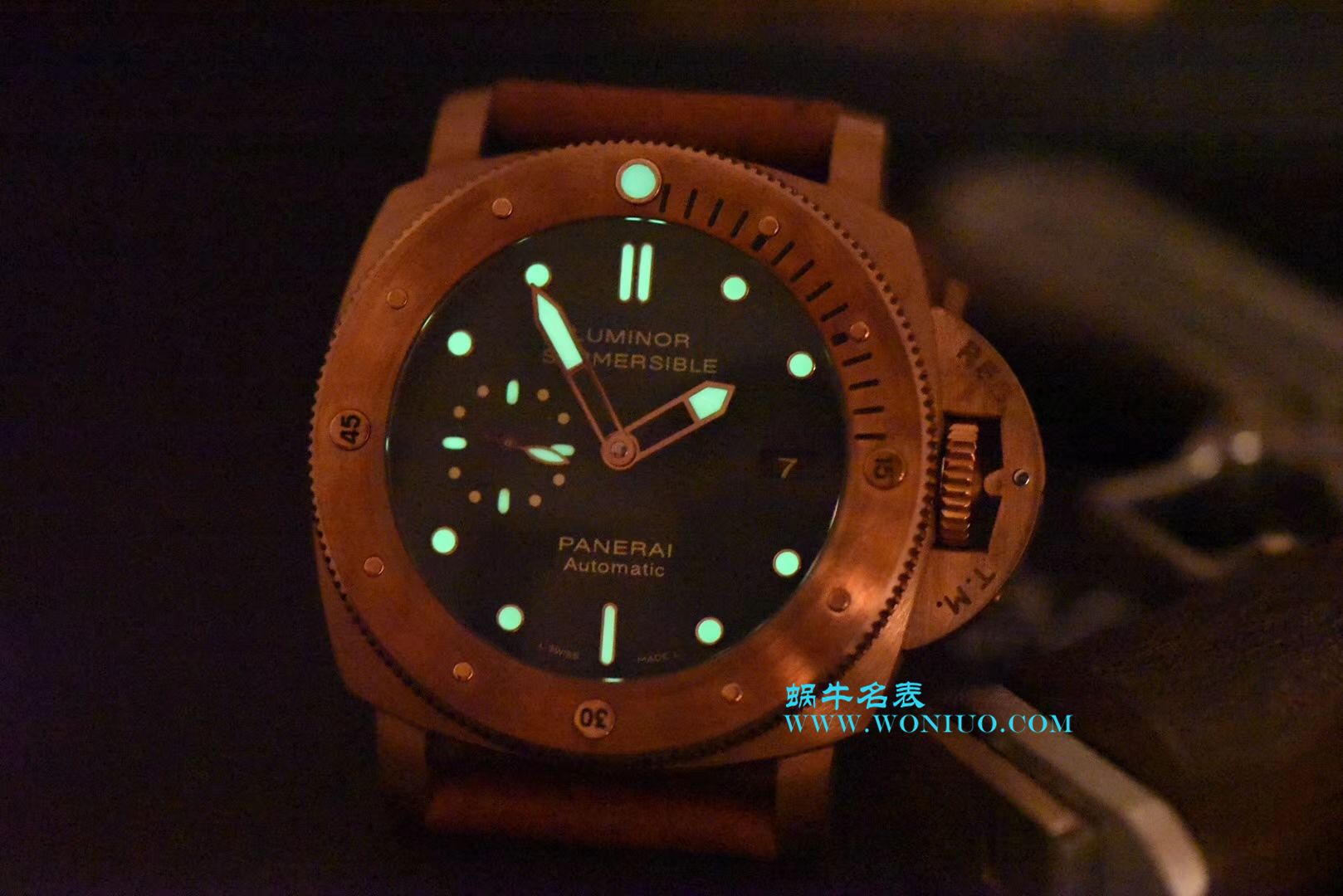 沛纳海特别版腕表系列PAM 00382腕表  VS  VS沛纳海 Pam382 升级V2版本青铜战士史泰龙电影同款 / VS00382