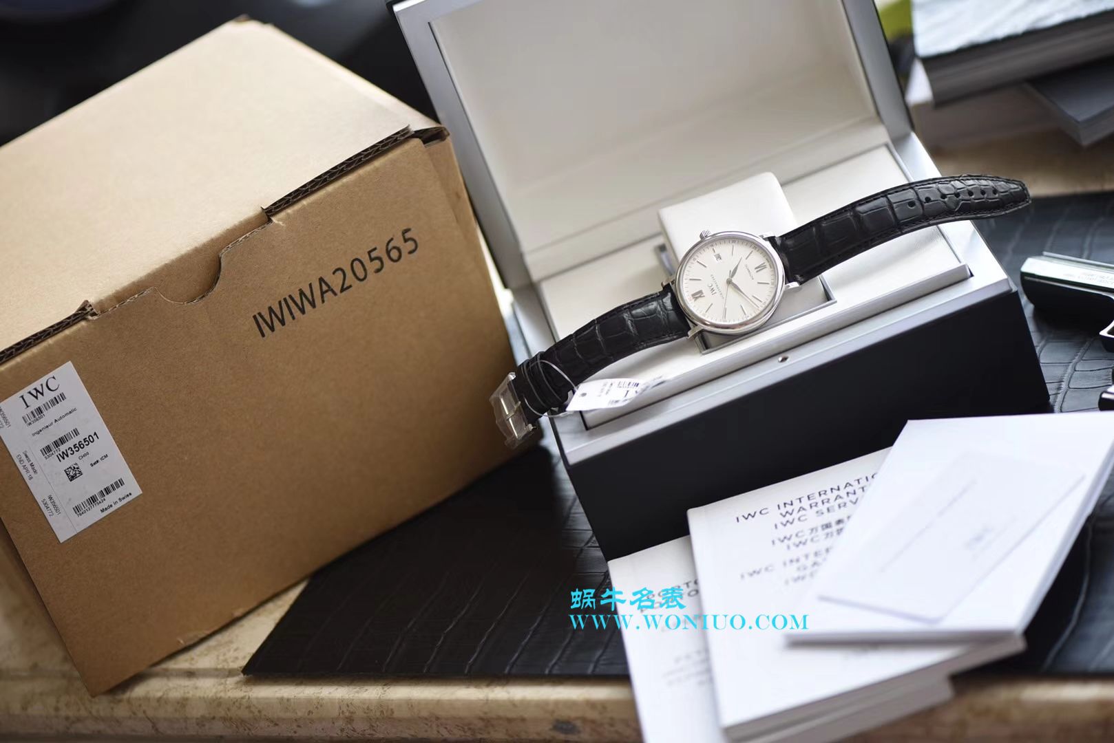 IWC万国表柏涛菲诺系列IW356501腕表  专柜原单  渠道出口订单！原封！缺个经销商印章就是正品！ / WG195