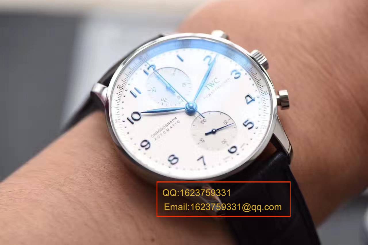 视频评测IWC万国表葡萄牙系列IW371446腕表(万国葡计蓝针)  YL厂V7版本   / WG275MM