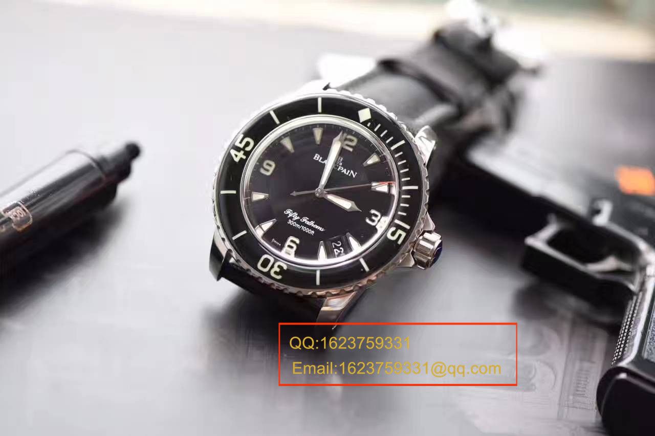 视频评测宝珀五十噚系列5015-1130-52A腕表  ZF厂宝珀五十噚，正品开模   / BPBI026MM