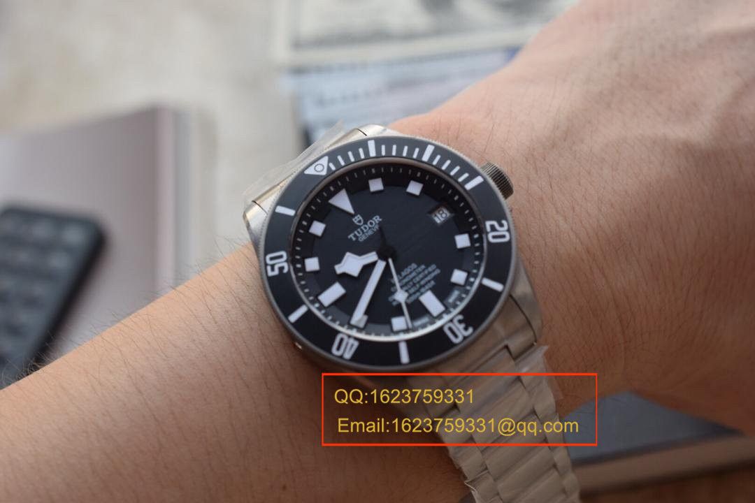 帝舵PELAGOS系列25500TN 钛金属表带腕表  XF黑钛土豆黑面战斧V3版本   / DT007AMM