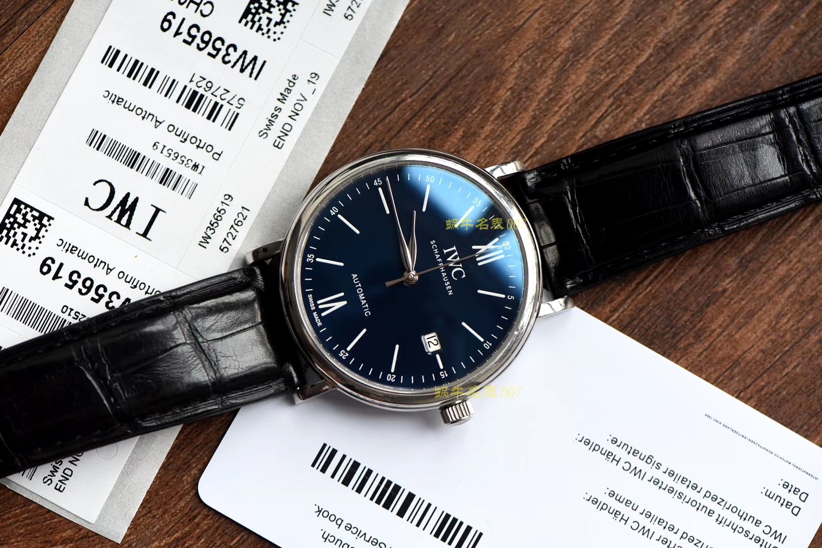 IWC万国表150周年纪念系列IW356518腕表  渠道原道  渠道出口订单！原封！缺个经销商印章就是正品！ / WG197